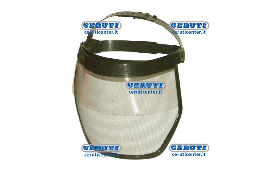 Visor In Polycarbonate And Metal Gauze Non Reflecting