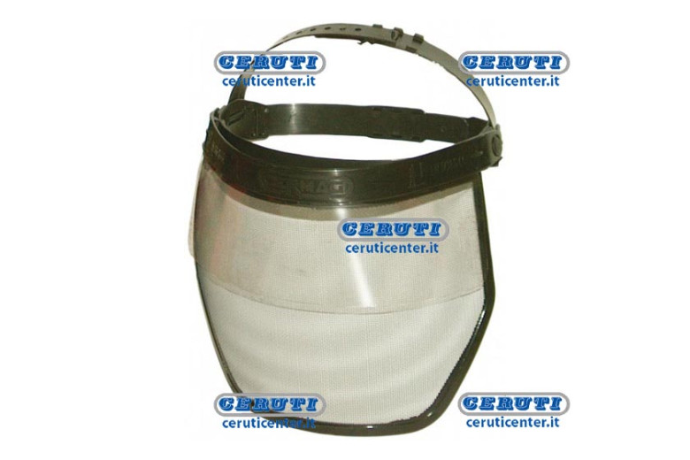 Visor In Polycarbonate And Metal Gauze Non Reflecting