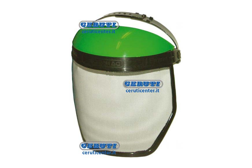 Visor In Non Reflecting Metal Gauze With Protective Top