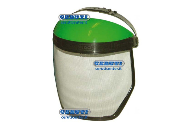 Visor In Non Reflecting Metal Gauze With Protective Top