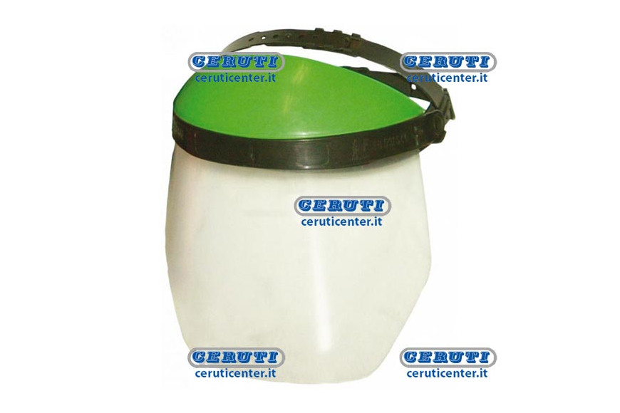 Visor In Non Reflecting Polycarbonate With Protective Top