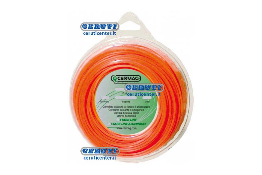 Stark Line Round Section Nylon Cord - High Quality Ø 4 Mm Length 30 M