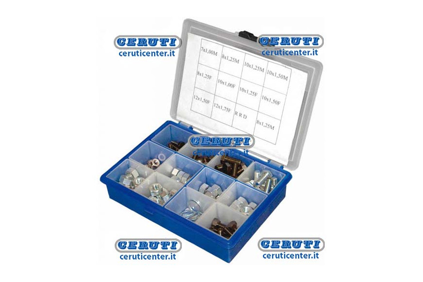 Kit Viti E Dadi Per Attacco Decespugliatori - Kit Espositore Viti E Dadi X Decesp
