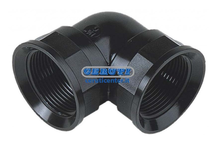 Raccordo Curvo A 90° Femmina- Femmina - Raccordo 90° F-F 1"1/4X25X50 (5Pz)