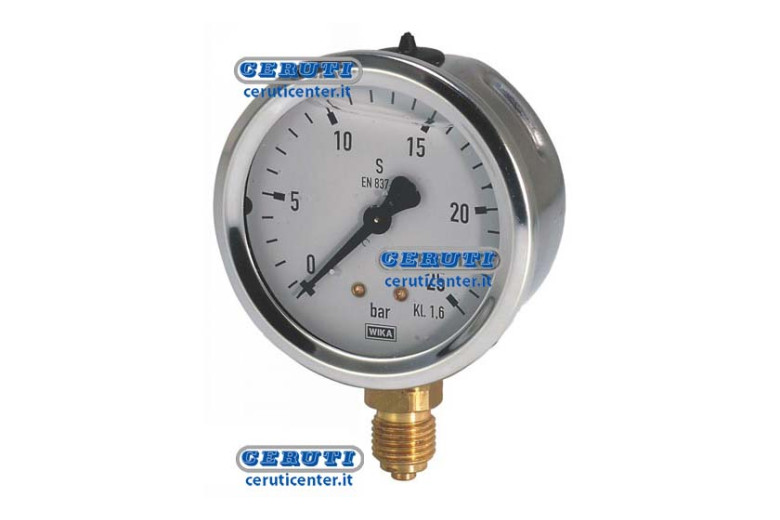 Coffret En Inox Boîtier Inox Échelle 0÷400 Bar