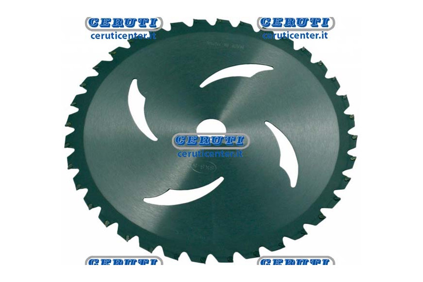 Cutter Blade With 36 Teeth In Widia - Made In Japan Diameter 255 Mm Thickness 2 Mm