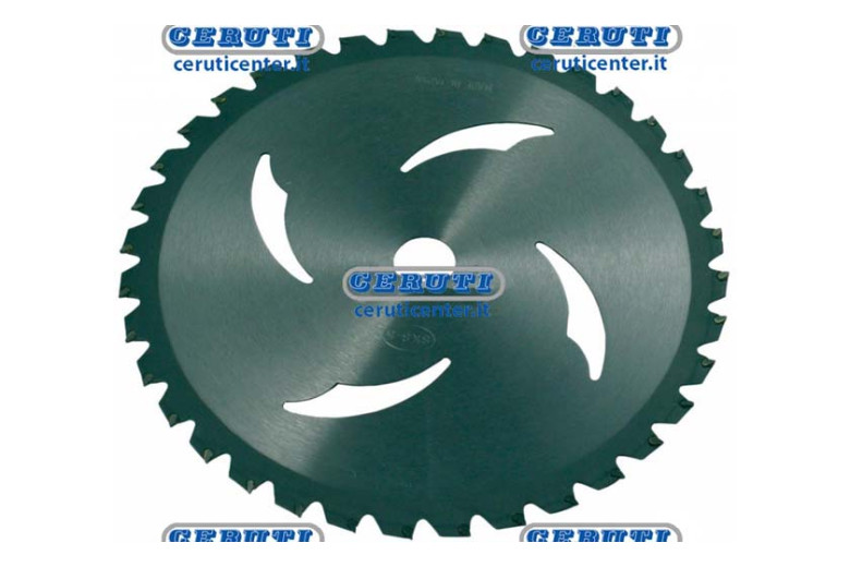 Cutter Blade With 36 Teeth In Widia - Made In Japan Diameter 255 Mm Thickness 2 Mm