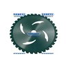 Cutter Blade With 36 Teeth In Widia - Made In Japan Diameter 255 Mm Thickness 2 Mm