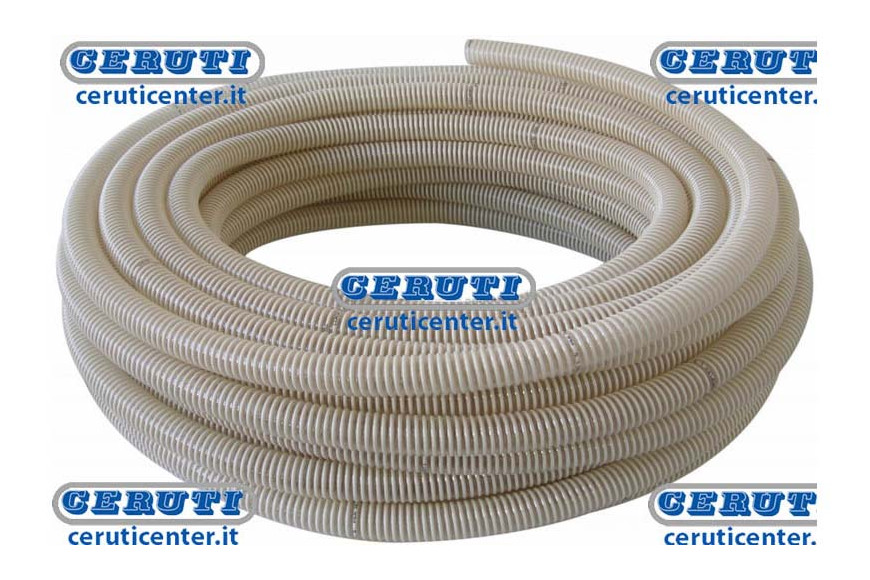 Air-Seed Hose For Seed Drills In Transparent Polyurethane