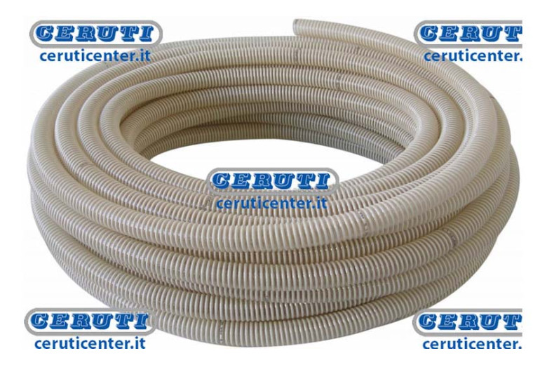 Air-Seed Hose For Seed Drills In Transparent Polyurethane