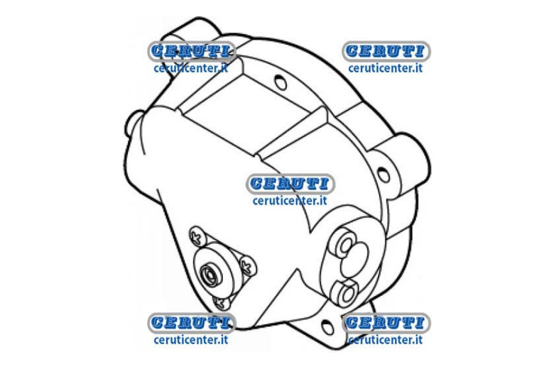 Testata Per Pompa 3 Menbrane Bypass - Adattabile F17UHA7863-8I77