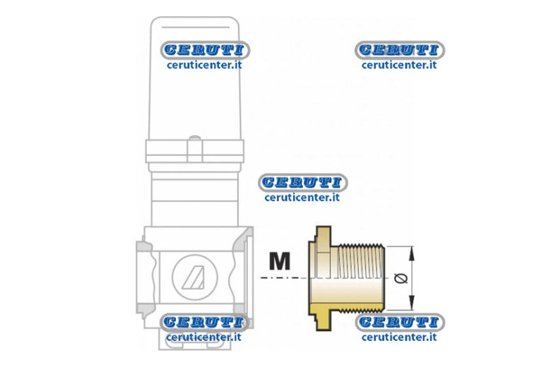 Montaje para válvulas Serie 463/863 G 1 (BSP)