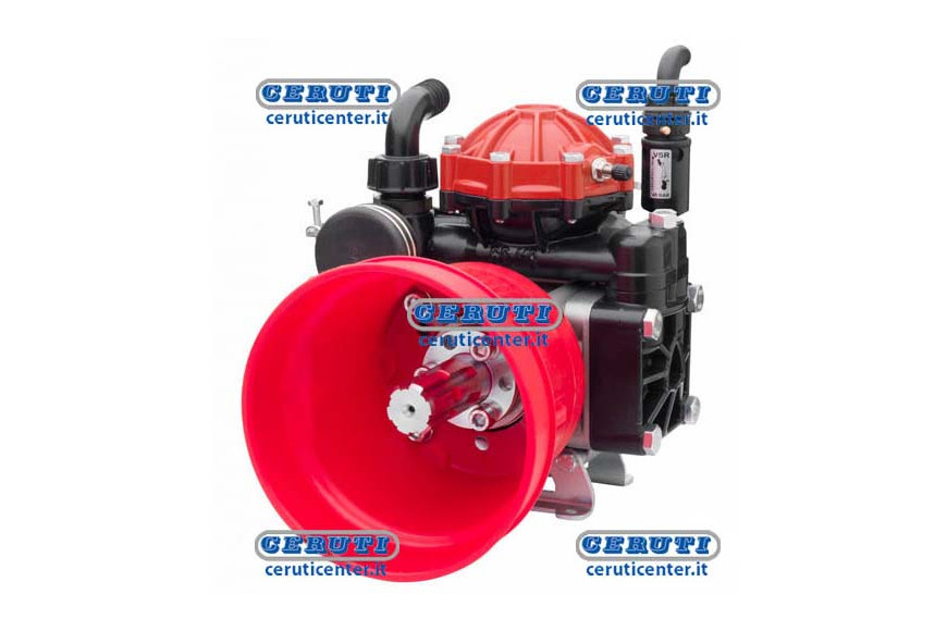 Low Pressure Diaphragm Pumps Material Alluminio Plastificato