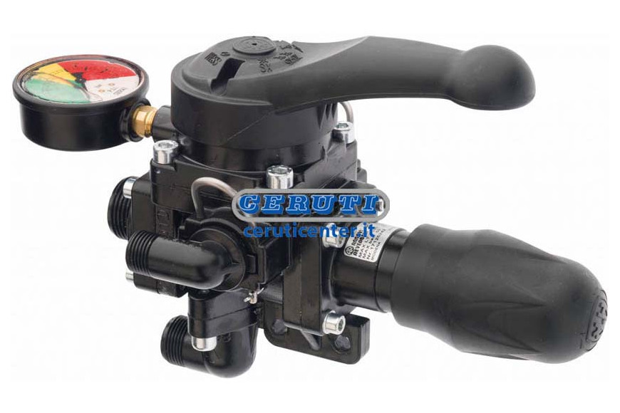 2-Way Aluminium Single-Lever Control Unit