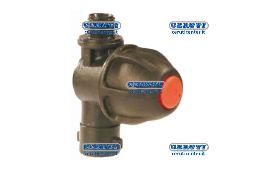 Porta Tobera Para Desherbaje Roscado Con Antigoteo Rosca 1/4" Gas
