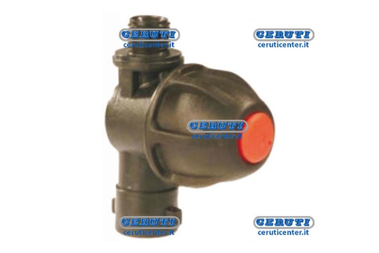 Porta Tobera Para Desherbaje Roscado Con Antigoteo Rosca 1/4" Gas