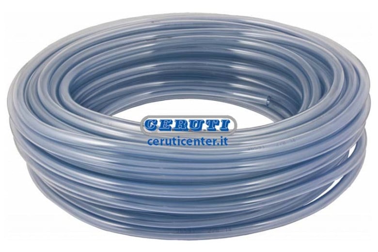 Tubo De Una Sola Capa En Pvc Flexible Transparente - Cristal