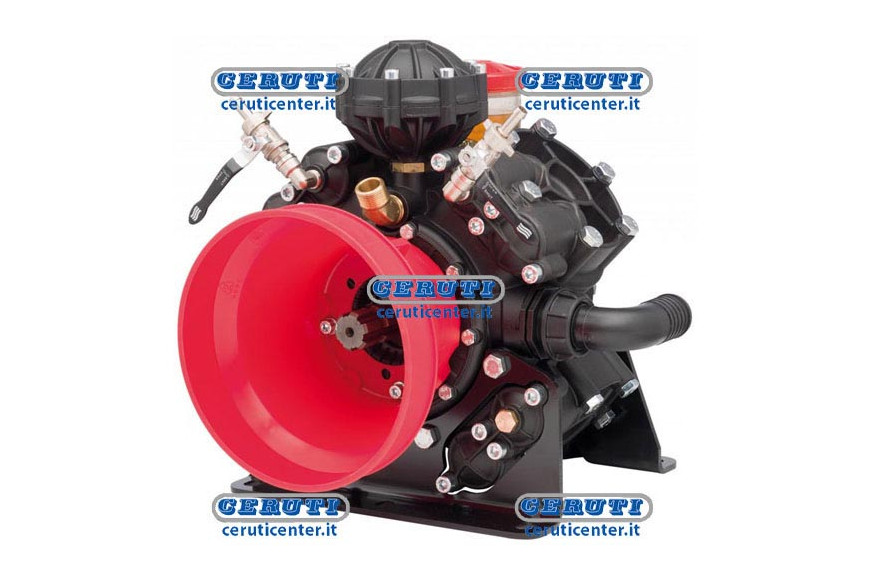 High Pressure Diaphragm Pumps Material Alluminio