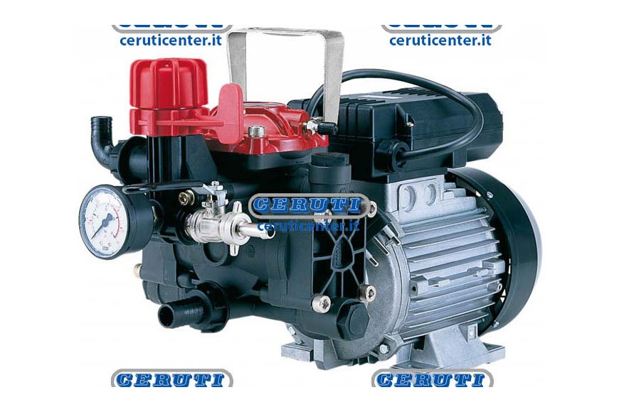 Electrobomba 1Ph Ar 252 1,5 Hp 2 Membranas Con Manometro Con Regulador De Presión