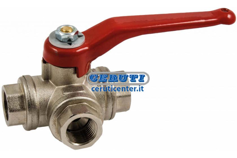 Three Ways Ball-Valve