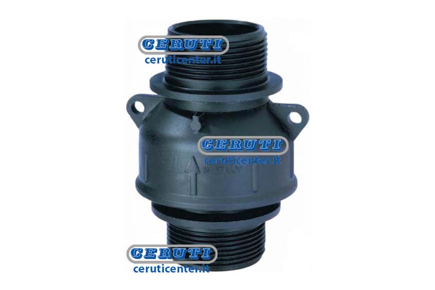 Foot Valve With Male Threaded Cuoplings