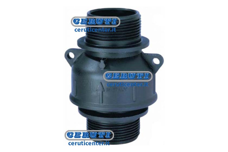Foot Valve With Male Threaded Cuoplings