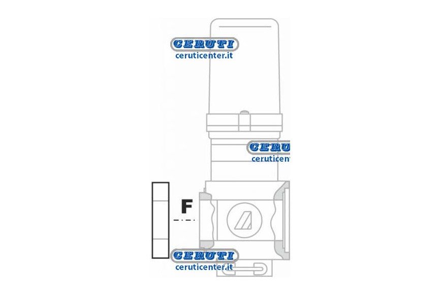 Adaptateur F / F pour vannes série 463/863