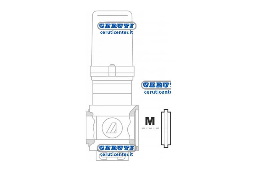 Adattatore F/F Per Valvole Serie 463/863