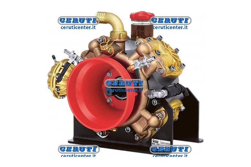 Pompa 3 Membrane Bhs200 C/C Ottone Material Brass