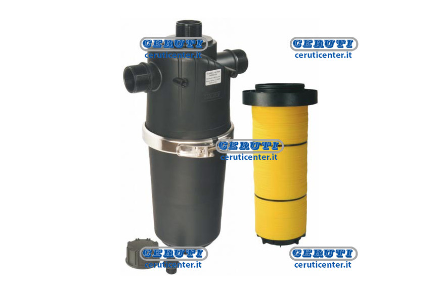 Filtro A T In Linea Da 2" A Dischi Cartuccia Dischi 130 Micron - Adattabile a Codice OEM 332575