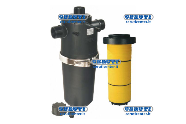Filtro A T In Linea Da 2" A Dischi Cartuccia Dischi 130 Micron - Adattabile a Codice OEM 332575