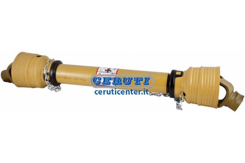 "Ce" Type-Approved Pto Shafts With Pinned Triangular Profile-Category 6-Length 2000 Mm