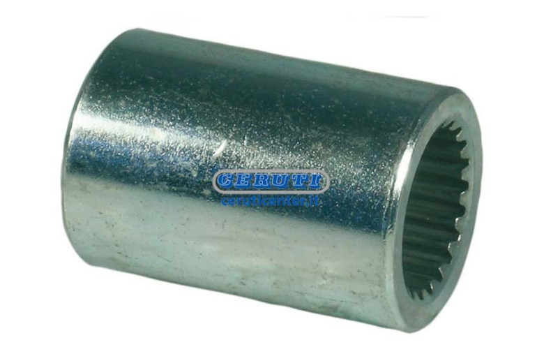 Bussola Scanalata Lunghezza 60 Mm Profilo Interno 28X25 - 15 Cave