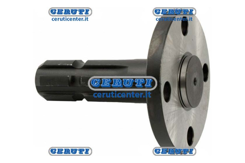 Flanschzapfen Für Traktoren Ø Flansch 110 Mm Profil 1"3/4 - Z.6