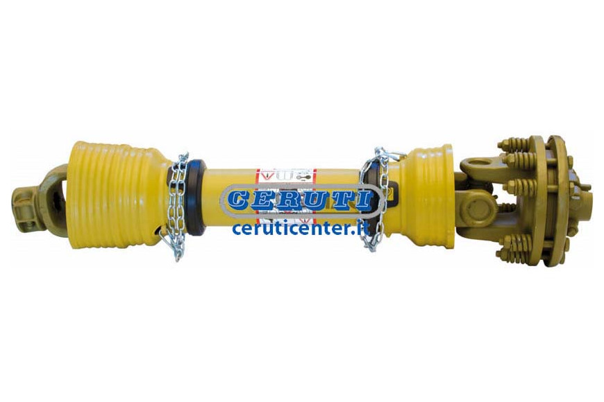 Drive Shaft With Triangular Profile And Friction Disc Clutch Assembled