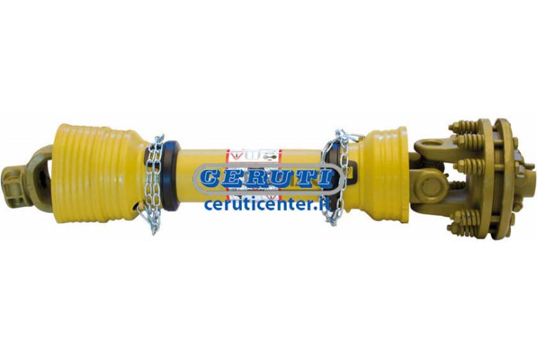 Drive Shaft With Triangular Profile And Friction Disc Clutch Assembled