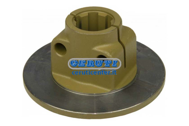 Mozzo Frizione 1"3/4 Cardano 6-7-8 - Mozzo Con Flangia 1" 3/4 - Z6 - Per Frizioni A 4 Dischi Da D.180 E 200 By-Py/Eurocardan