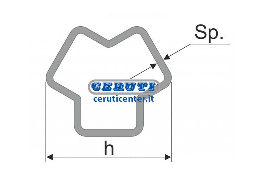 Tubo Int.Cat.6 York Temp.L1600 Plus Category 6 Length 1190 Mm