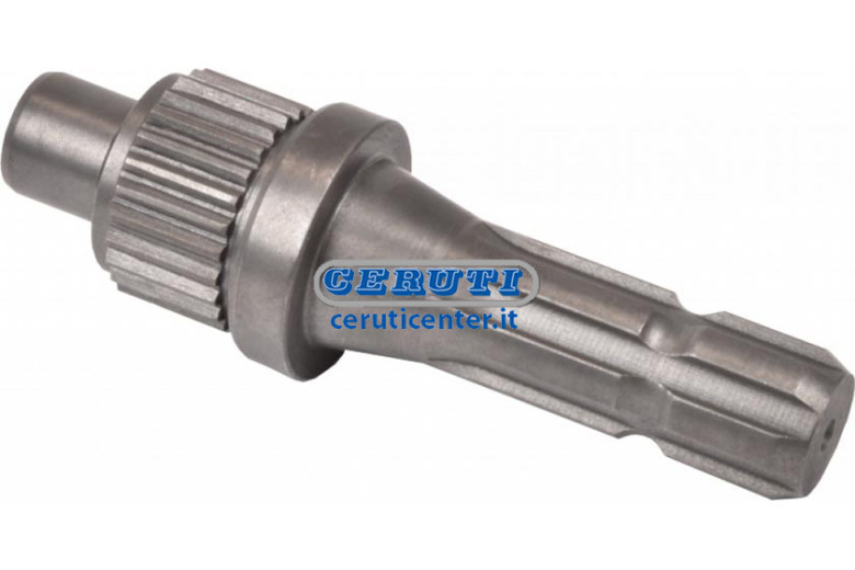 Albero Presa Di Forza Per Landini Lunghezza 196 Mm Profilo 1"3/8 - Z.6 - Adattabile a Codice OEM 3549334M1