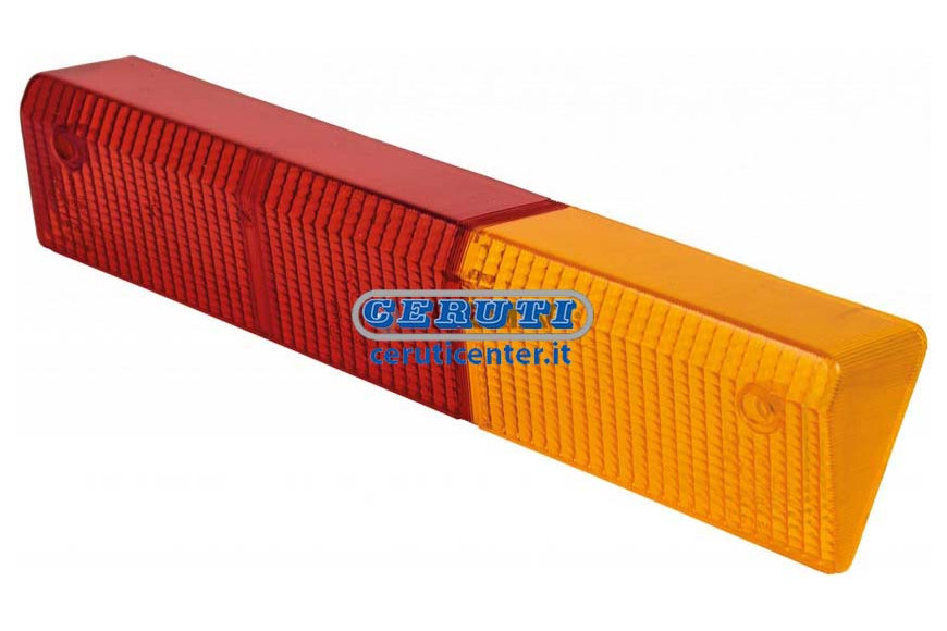 Glass Post. Red-Orange Dx