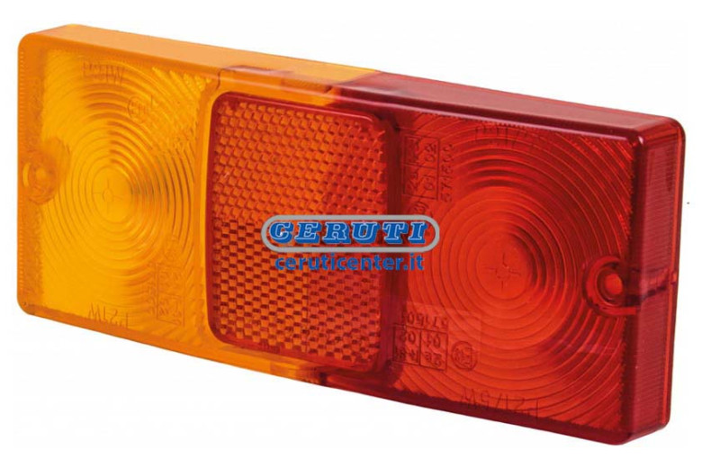 Cubierta Faro Derecho E Izquierdo (Rojo - Naranja)