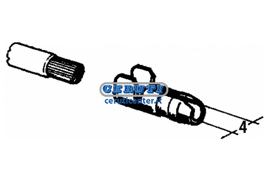 Capicorda - Capocorda Faston Fiat Rot.M (100Pz)