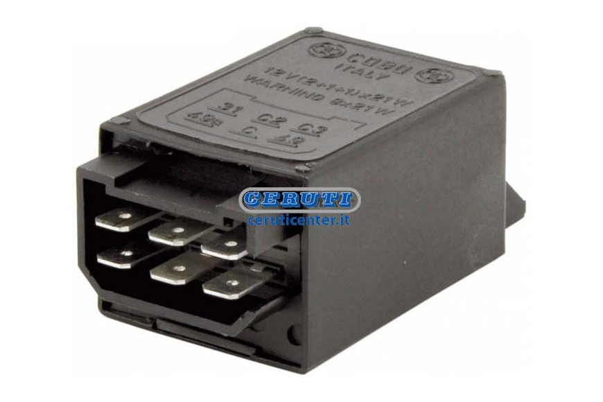 Intermitencia Electrónica Con 6 Polos Contacto 6