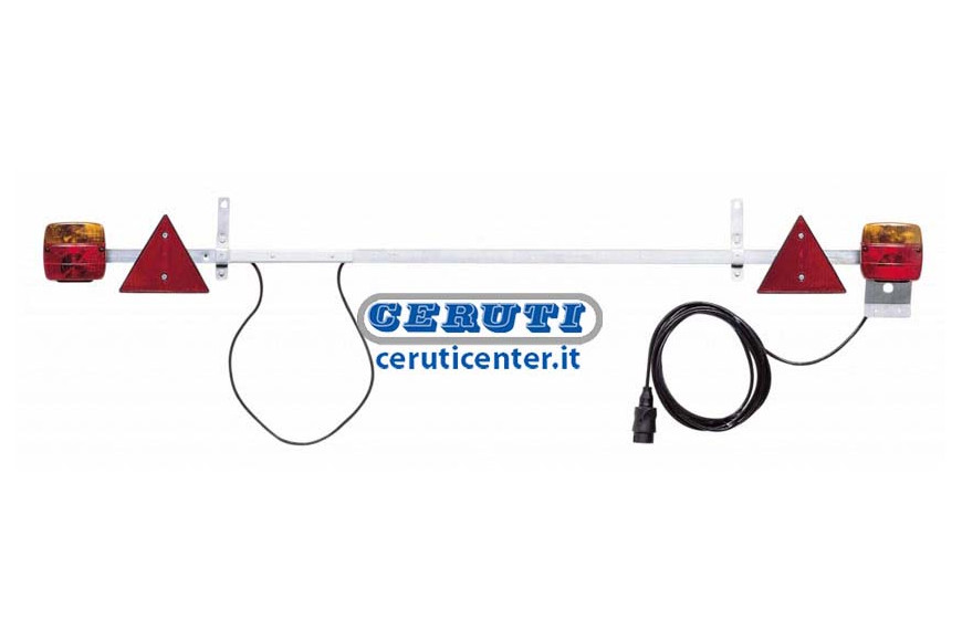 Complete Lighting Set For Trailers - Adjustable Lenght - Fix Lenght