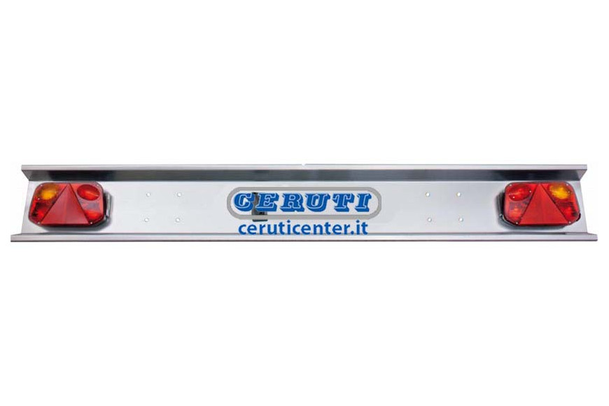 Bumper For Trailers Complete With Lighting Set Length 2000 Mm