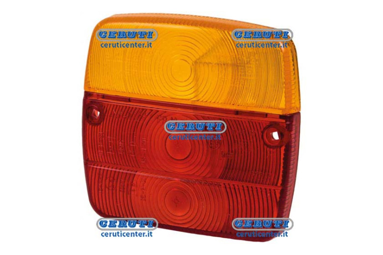Right And Left Cover (Red-Orange)