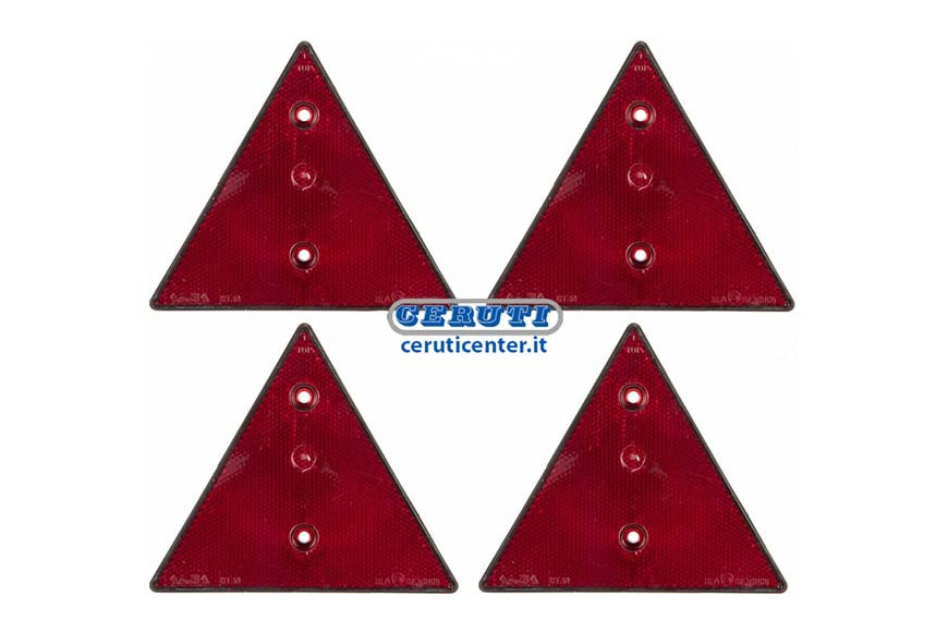 Catadiopte Triangle Dimensions 162X142 Mm Fixation 2 Trous