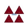 Catadiopte Triangle Dimensions 162X142 Mm Fixation 2 Trous