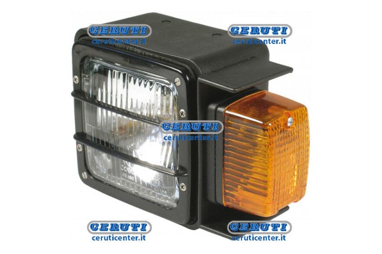 Asym. Headlamp With Side Lamp