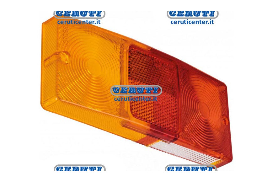 Avec Cel Gauche License Plate Light (Rouge - Orange)
